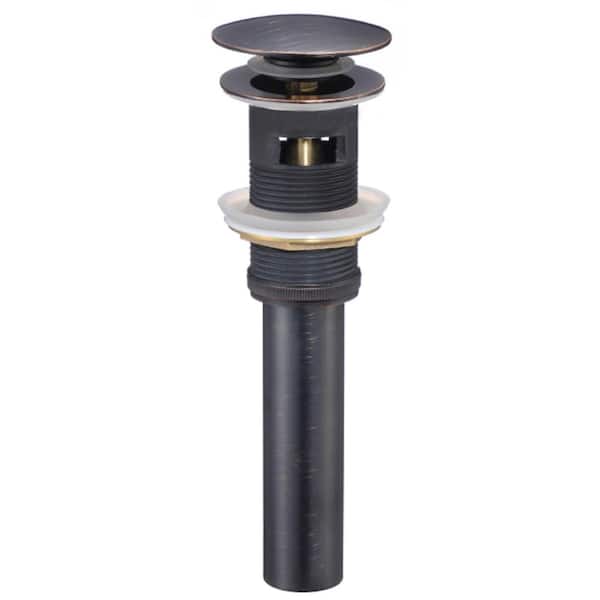 ARIEL Bathroom Vanity Sink Umbrella Pop-Up Drain with Overflow in Oil Rubbed Bronze
