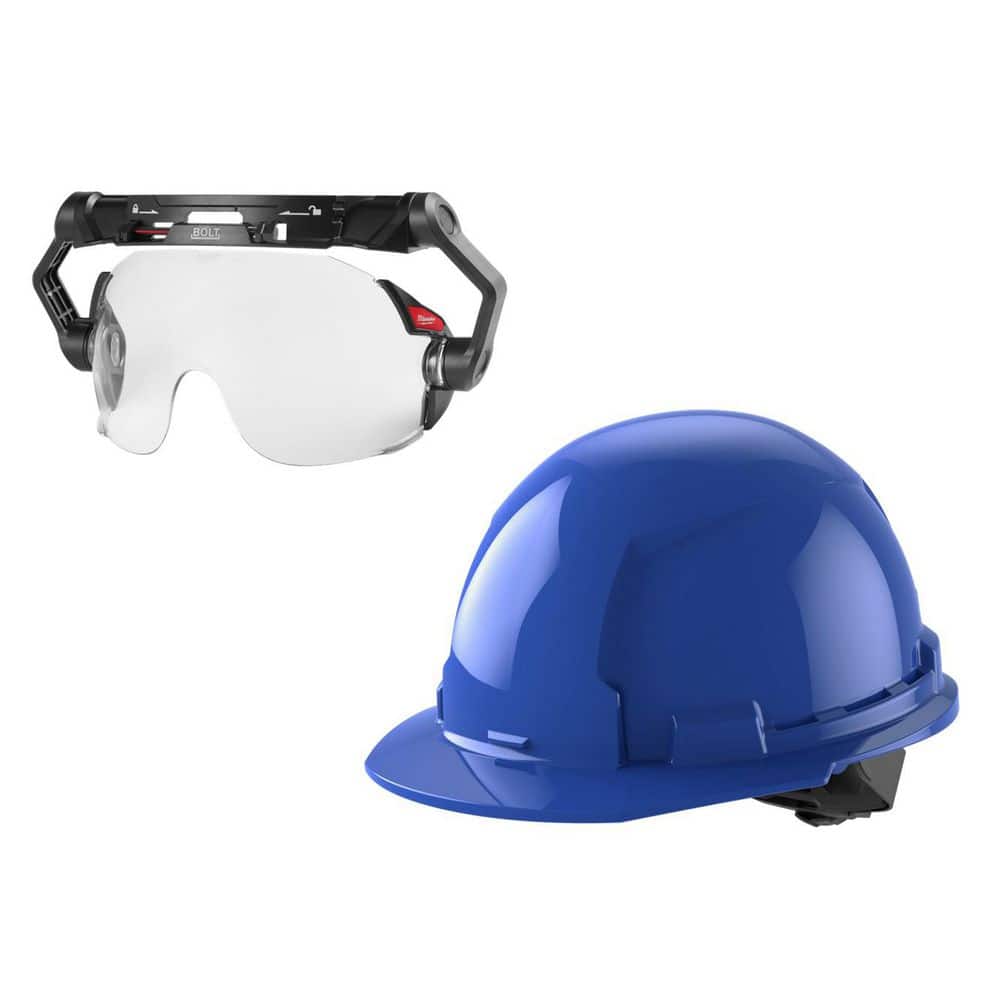 Bolt Clear Eye Visor with (5) BLU Front Brim w/ Bolt-Type 1CLS E price history on PriceWatchPro