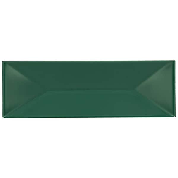 Daltile LuxeCraft Cyclade Glossy 4-1/4 in. x 12-7/8 in. Glazed Ceramic Wave Crest Wall Tile (501 sq. ft./Pallet)