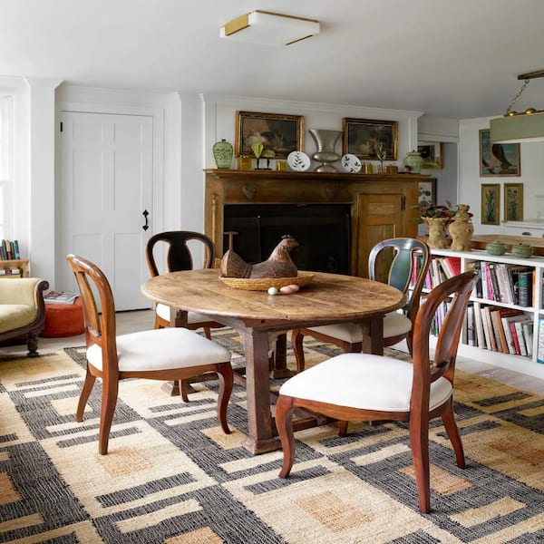 2 ft. x 3 ft. Neutral Cassia Handwoven Jute Indoor Area Rug