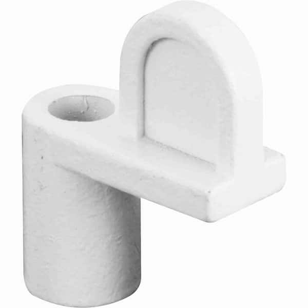 Prime-Line 7/16 in. Window Clips with #10 Screws, White Diecast