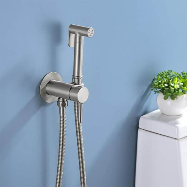 FLG 1 Handle Bidet Faucet with Handle Wall Mount Bidet Sprayer for