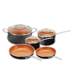 Gotham Steel 2 Qt. Aluminum Ti-Ceramic Non-Stick Sauce Pan with Glass Lid  1364 - The Home Depot