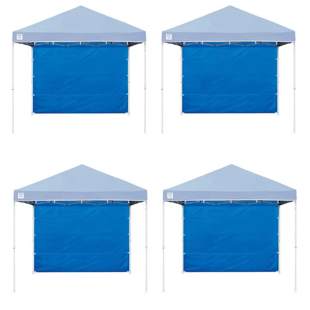 Z-SHADE 10 ft. Blue Everest Instant Canopy Tent Taffeta Sidewall Accessory(4 Pack) -  4xZS10EVRTSWBL