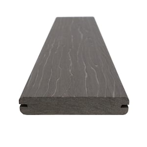 Vision CoolDeck Cathedral Stone 1 in. x 5.4 in. x 20 ft. Grooved Capped Composite Decking 10-Piece H-Pack