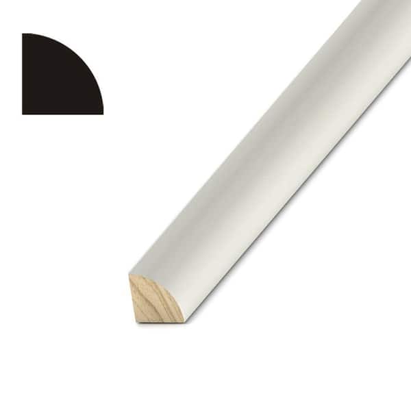 Builder's Choice OP 614 3/4 in. x 3/4 in. Treated Primed Finger-Jointed Pine Quarter Round Moulding