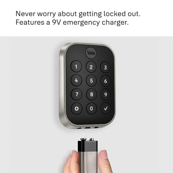 Yale Assure Lock 2; Keyless Smart Door Lock with Bluetooth and Pushbutton Keypad, Oil Rubbed Bronze