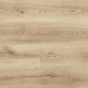 Take Home Sample - 5 in. W x 7 in. L Attie Creek Oak Laminate Flooring