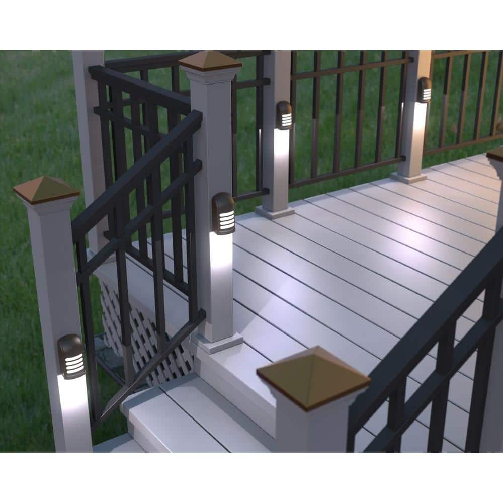 Bronze Battery Powered LED Motion Sensor Deck Light