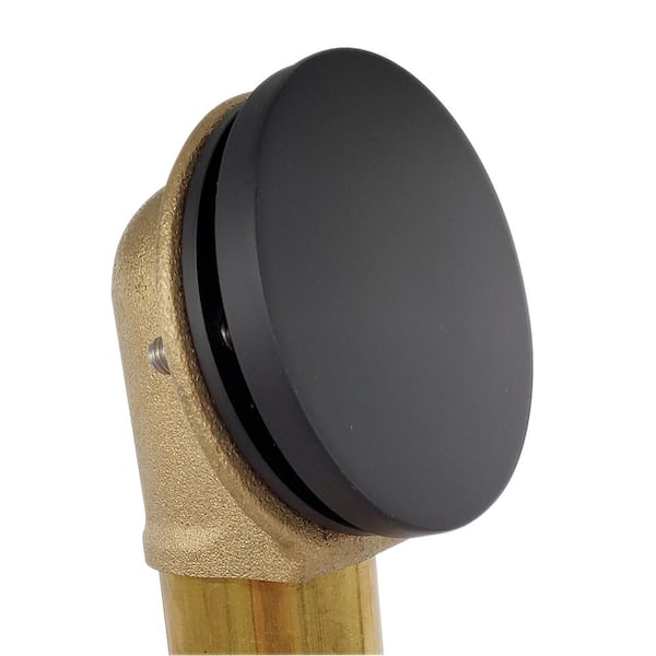 Westbrass 25 in. Brass Tub Waste and Overflow Drain Assembly