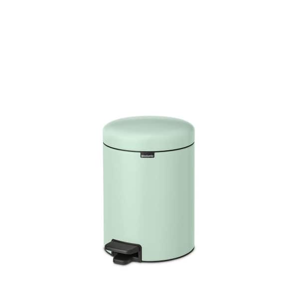 Brabantia NewIcon 1.3 Gal. (5 l) Jade Green Step-On Trash Can