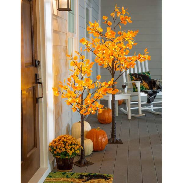 Evergreen Enterprises 4 ft. Artificial Fall Eucalyptus Tree
