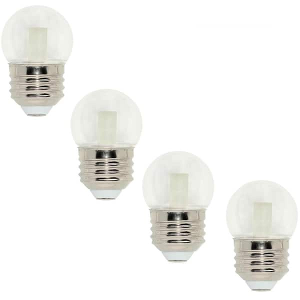 deken Kelder Mantel Westinghouse 7.5-Watt Equivalent S11 LED Light Bulb Soft White (4-Pack)  4511320 - The Home Depot