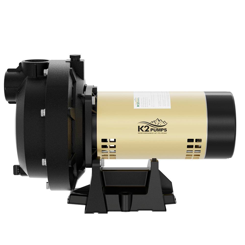 K2 Dual Voltage 1.5 HP Thermoplastic Sprinkler Pump