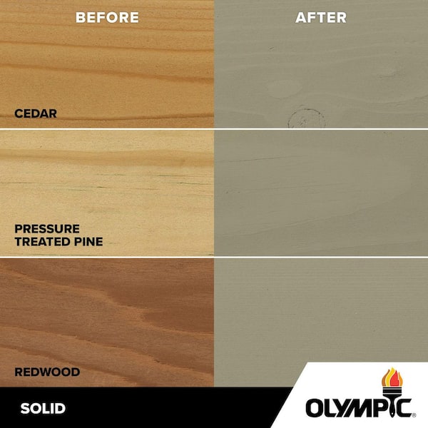 Olympic Maximum 1 gal. SC-1040 Heritage Gray Solid Color