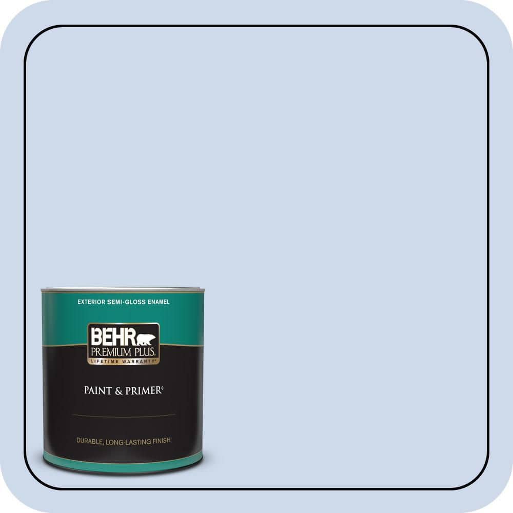 1 qt. #M540-2 Angelic Blue Semi-Gloss Enamel Exterior Paint & Primer price history on PriceWatchPro