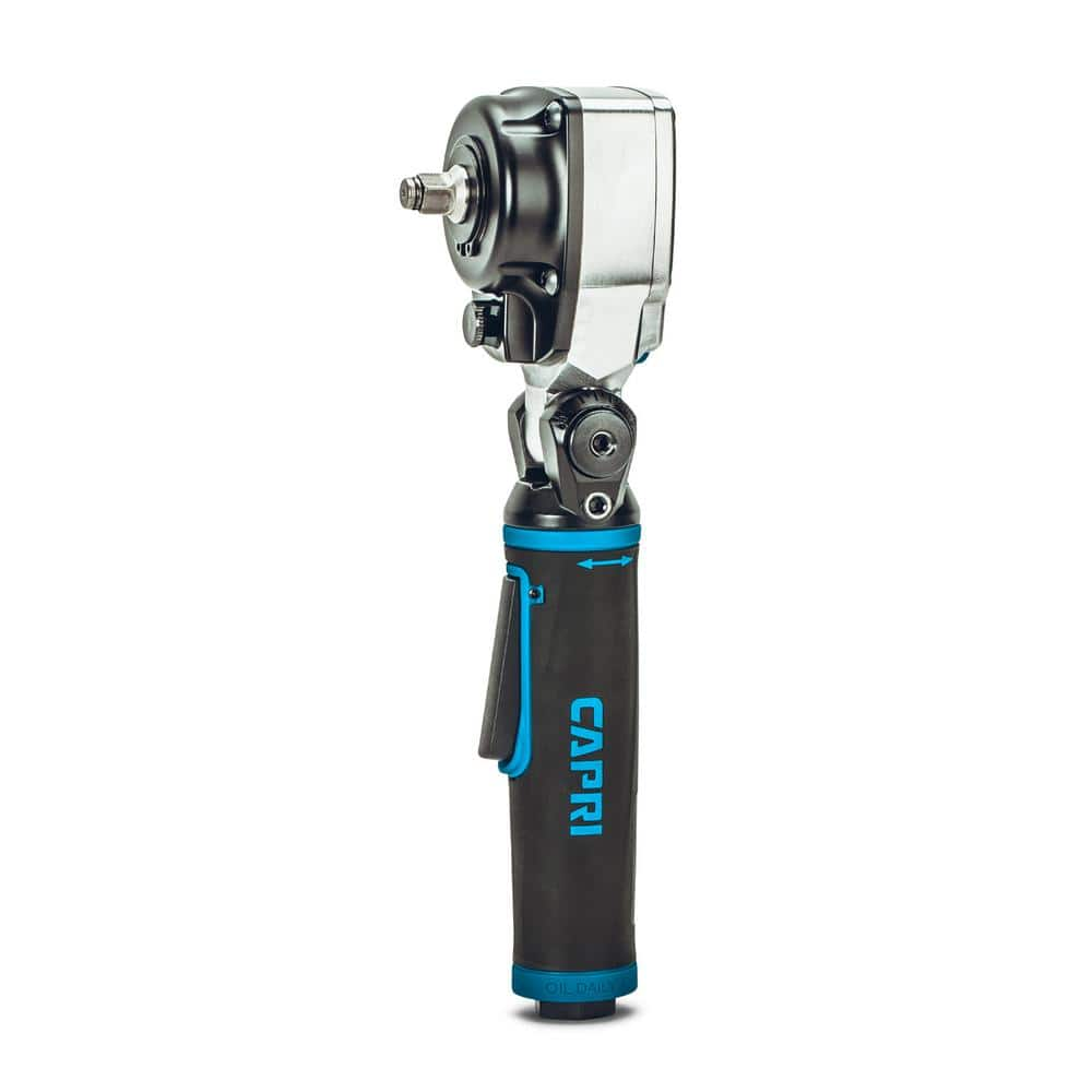 Capri Tools 220 ft./lbs. 3/8 in. Flex-Head Air Angle Impact Wrench