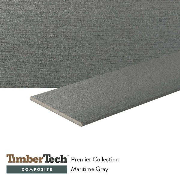 TimberTech Composite Prime/Premier 1/2 in. x 12 in. x 12 ft