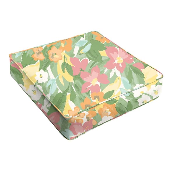 Sorra Home Bembridge Sorbet Rectangle Outdoor Seat Cushion