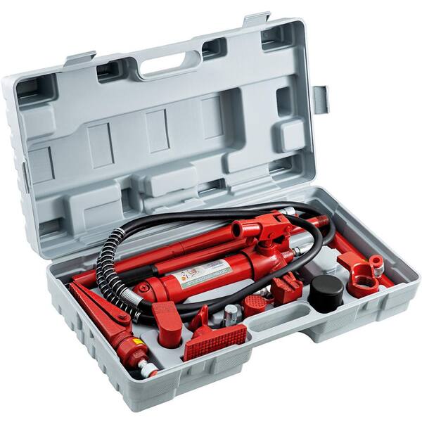 VEVOR 4 Ton Porta Power Hydraulic Jack Air Pump Lift Ram Body Frame Repair Kits