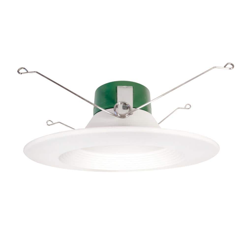 6 in. 3000K Color Temperature New Construction or Remodel Recessed Integrat