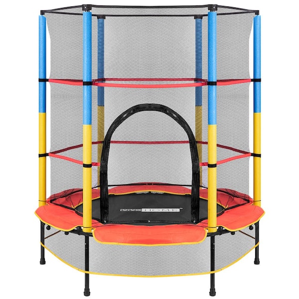 Details about   Kids Home Toy Trampoline 55" Jumping Combo Exercise Indoor/Outdoor Safety US 