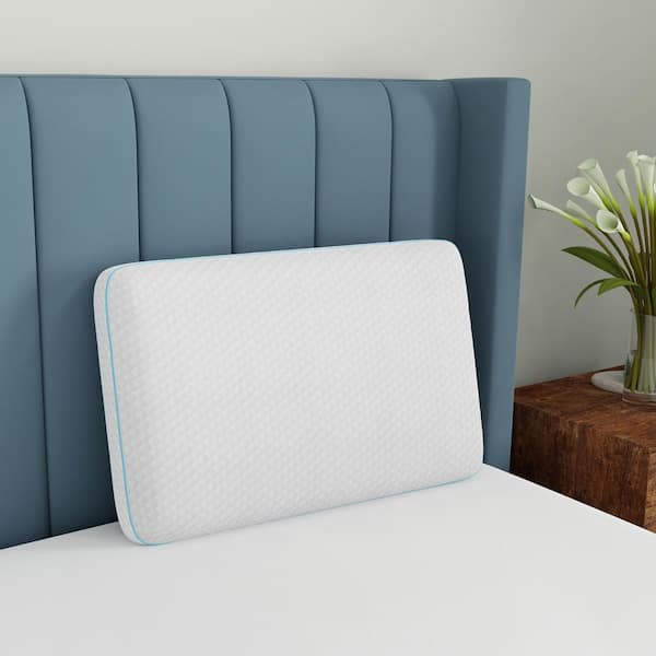 BODIPEDIC AeroFusion Gusseted Medium Gel-Infused Memory Foam Standard Pillow
