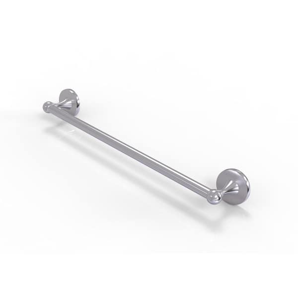 Allied Brass Shadwell Collection 18 in. Wall Mounted Single Towel Bar in Satin Chrome