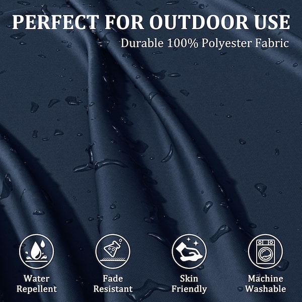 クッションカバー Cushion Cover navy line Large cushion covers Navy Pack of 2 Choice Of Size 22