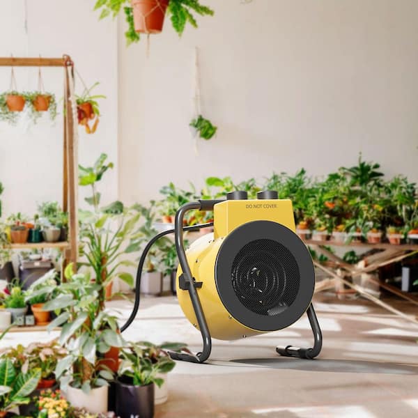 Phewnyzo 1500W Indoor/Outdoor Electric Greenhouse Heater with Phewnyzo 1500W Indoor/Outdoor Electric Greenhouse Heater with