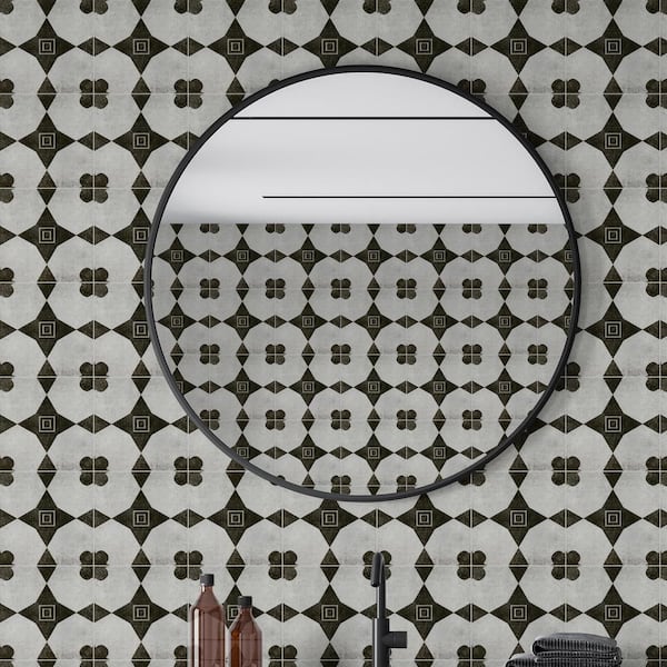 sakura...8 MSI Sakura 8 in. x 8 in. Matte Porcelain Encaustic Floor and