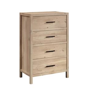 Pacific View 4-Drawer Prime Oak Chest of Drawers 44.213 in. x 28.78 in. x 17.48 in.