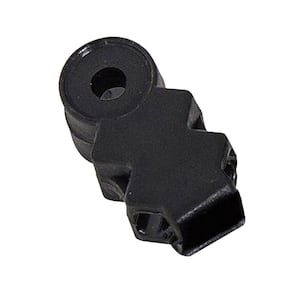 YARDGARD Select Replacement Clips-Panel To Post - Pack of 12 with Self Tapping Screws Black