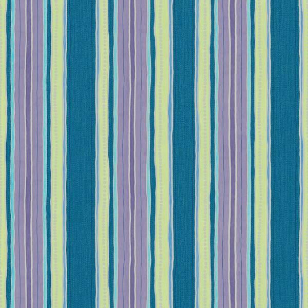 The Wallpaper Company 56 sq. ft. Brightly Colored Dotted Stripe Wallpaper