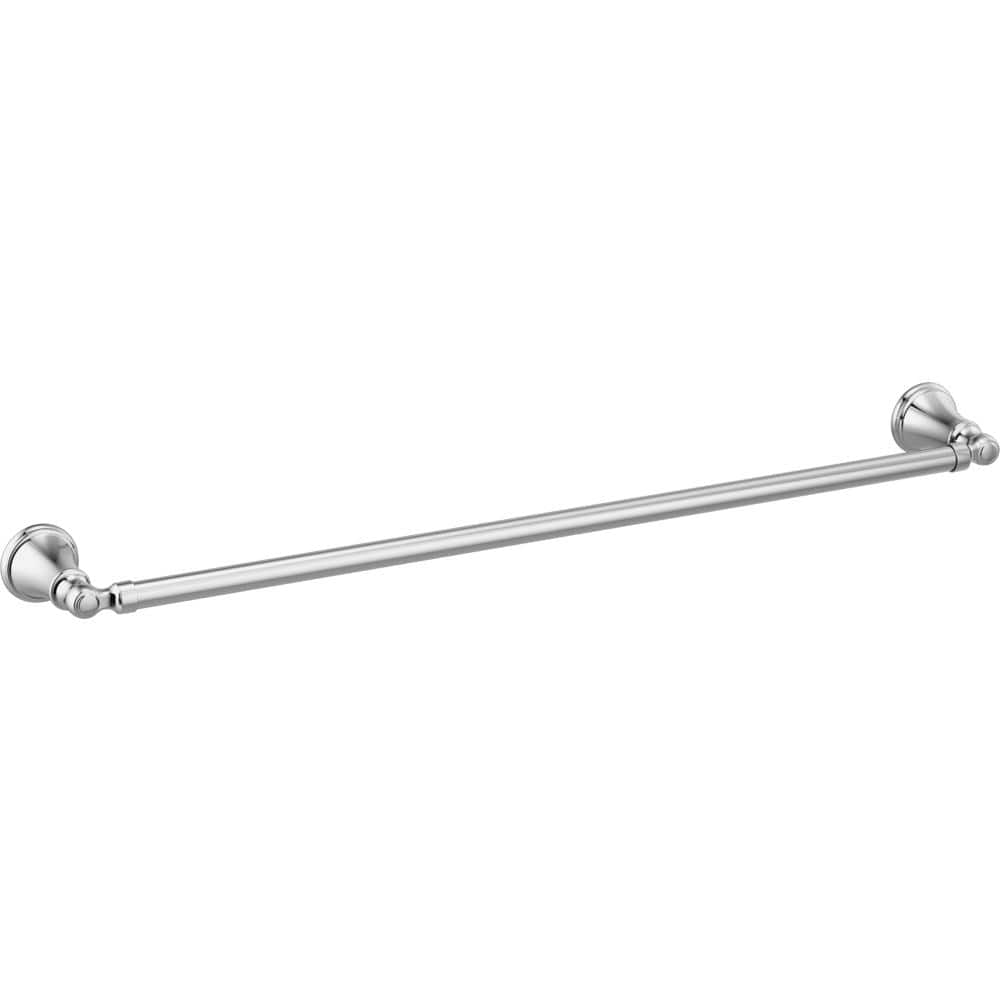 Woodhurst 24 in. Wall Mount Towel Bar Bath Hardware Accessory in Polished Chrome price history on PriceWatchPro