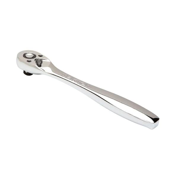 TEKTON 3/8 in. Drive 7 in. Low Profile Polished Ratchet