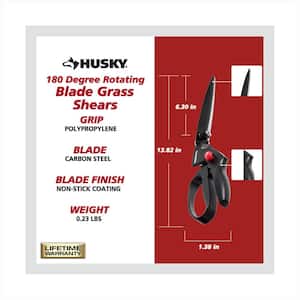 5 in. 180 Degree Rotating Blade Grass Shears