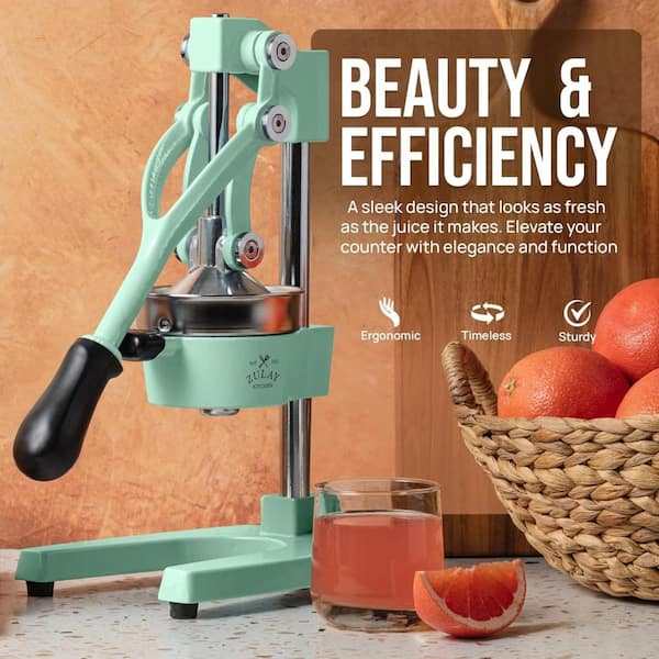 Zulay Kitchen Cast Iron Manual Citrus Juicer Z-4080 - The Home Depot