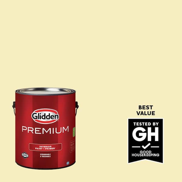 Glidden Premium 1 gal. PPG1107-2 Joyful Eggshell Interior Paint