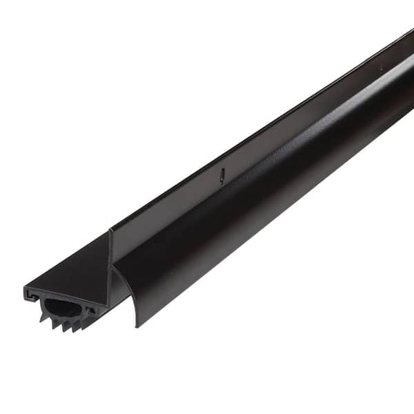 36 in. Bronze Aluminum L-Shape Screw-on Under Door Seal