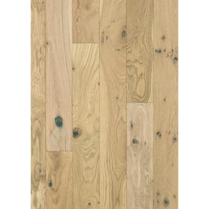 Plainview Pebble White Oak 3/8 In. T X 5 in. W  Wire Brushed Engineered Hardwood Flooring (29.53 sq.ft./case)