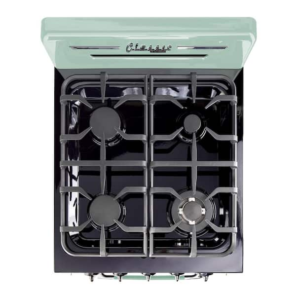 Unique Appliances Classic Retro 30-inch 3.9 cu. ft. Retro Gas Range with  Convection Oven i