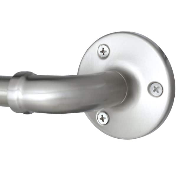 Worth 24 in. Towel Bar in Brushed Nickel