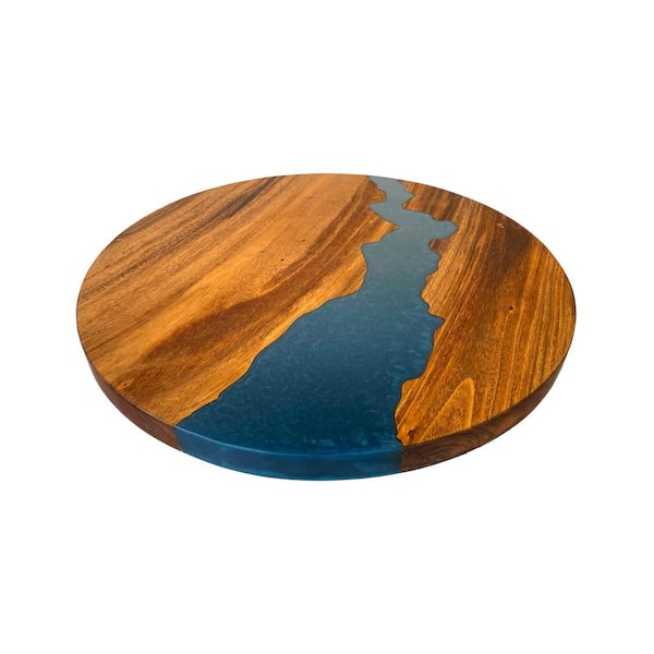 HARDWOOD REFLECTIONS 8 ft. L x 25 in. D UV Finished Saman Solid