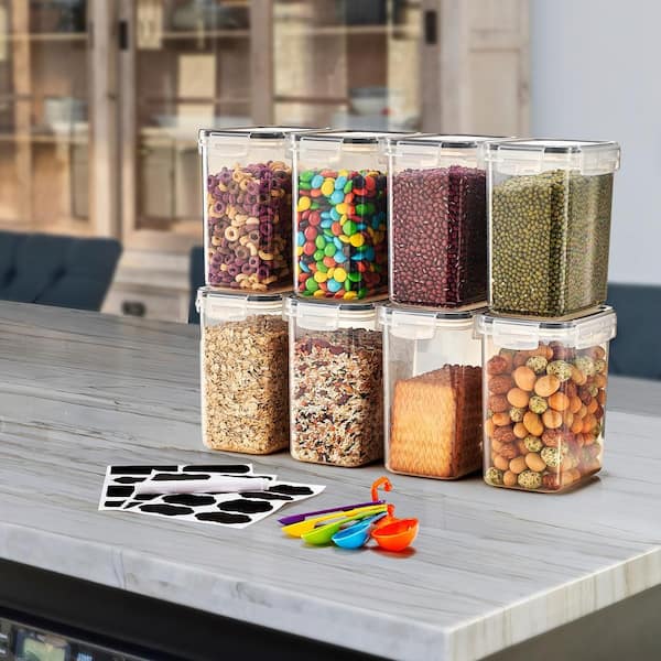 Sorbus Airtight Food Storage Containers with Locking Lids-8 Pack