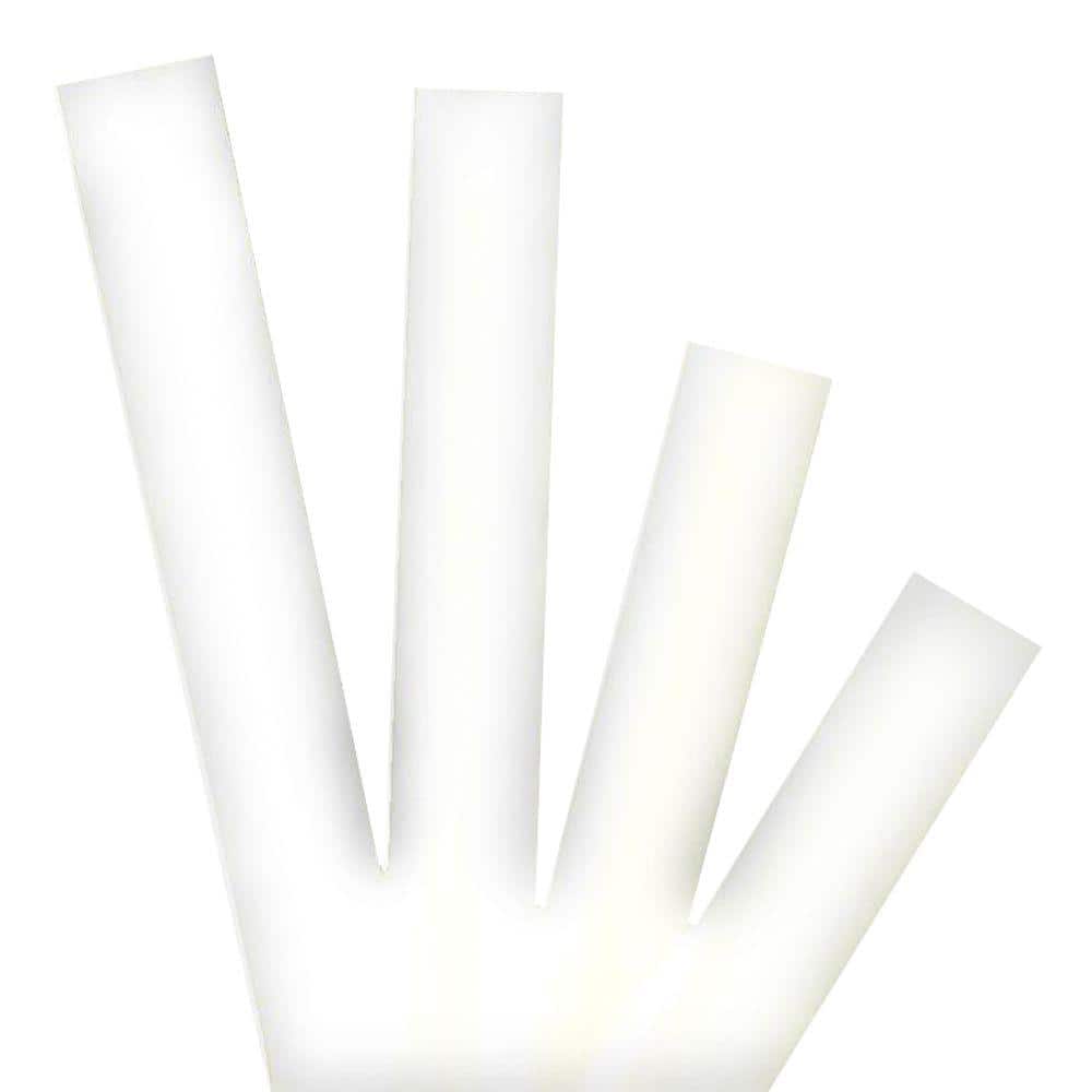 Raychem 1/4 x 3 in. Heat-Shrink Tubing - White EE1118-000 - The Home Depot