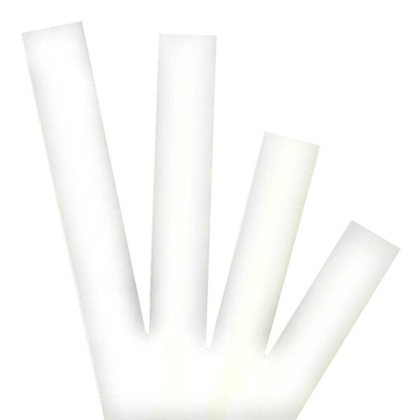 Raychem 1/4 x 3 in. Heat-Shrink Tubing - White