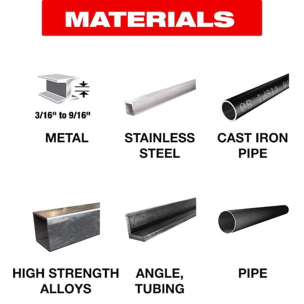 9 in. 8 TPI Steel Demon AMPED Carbide Reciprocating Saw Blade for Thick Metal Cutting (5-Pack)