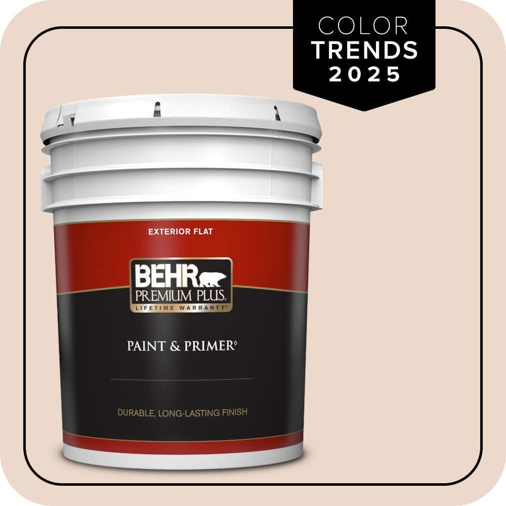 5 gal. #S210-1 Nutmeg Frost Flat Exterior Paint & Primer price history on PriceWatchPro