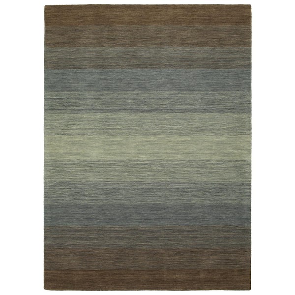 Kaleen Shades Brown 8 ft. x 10 ft. Area Rug